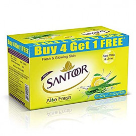 Santoor Aloe-Fresh 4*100Gm